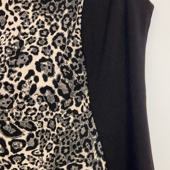 Bodycon Leopard print dress - Picture 2 of 3